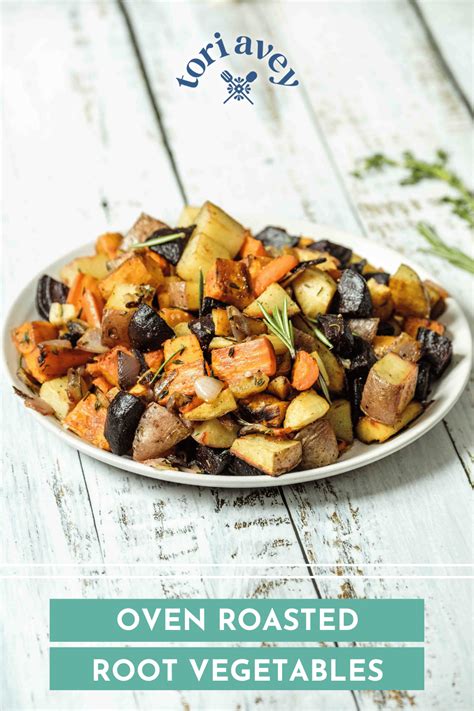 Oven Roasted Root Vegetables - Colorful, healthy, easy seasonal side dish