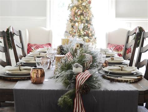 A Rustic Woodland Holiday Table - Sanctuary Home Decor
