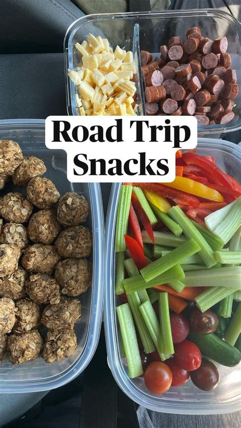 Healthy Road Trip Snacks