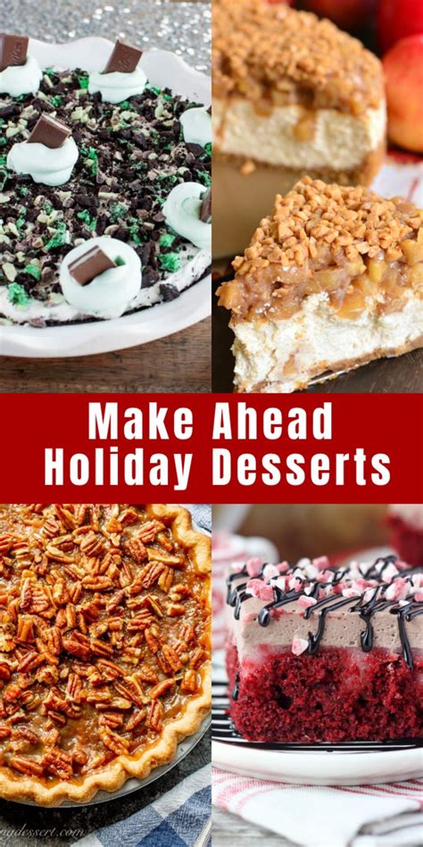 17 Make-Ahead Holiday Desserts | Parade: Entertainment, Recipes, Health ...