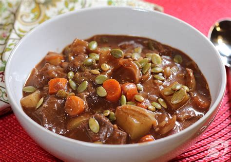 Chocolate &amp; Port Beef Stew | gfreedeliciously.com