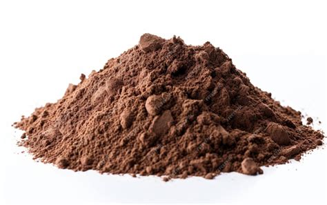 Premium Photo | Gardening Challenges with Dense Clay Soil on White ...