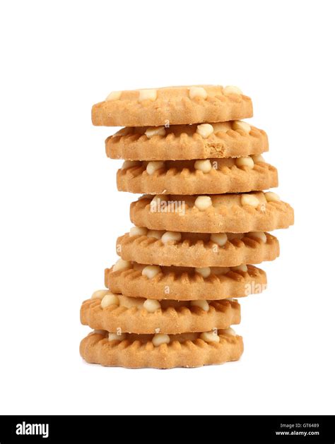 Stack of biscuits Stock Photo - Alamy