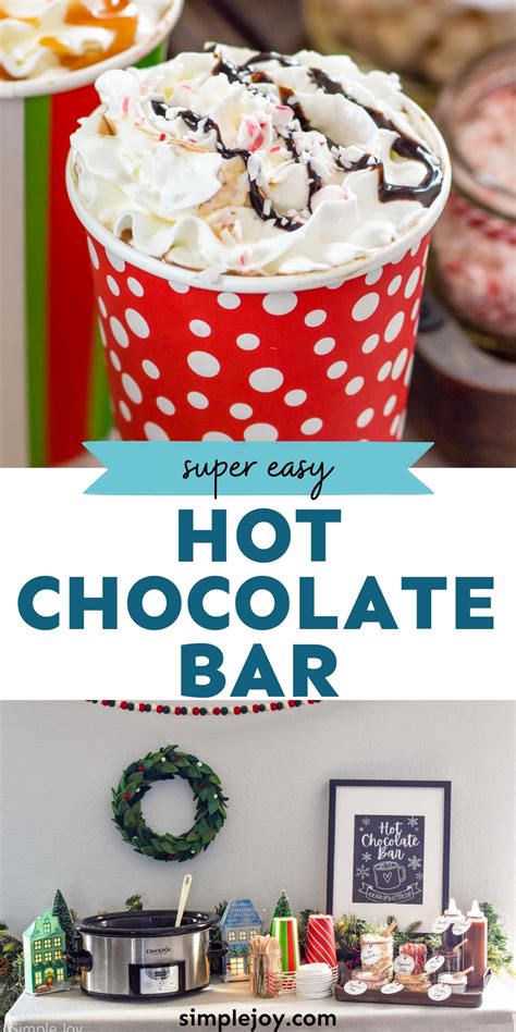 Hot Chocolate Bar - Simple Joy