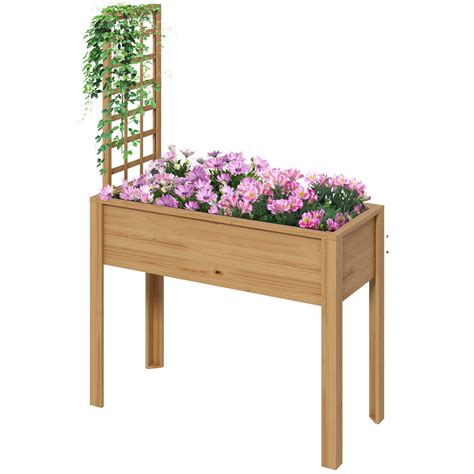 Ophelia & Co. Outstanding Raised Garden Bed for Flourishing Plants and ...