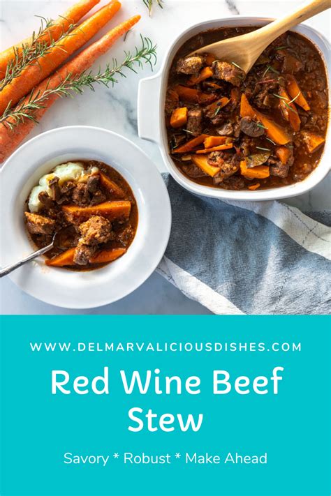 Red wine beef stew – Artofit