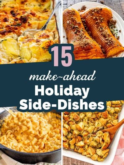 15 Make-Ahead Holiday Side Dishes - Jo Cooks