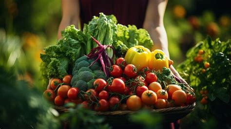 Premium Photo | Farmer Harvesting Fresh Produce