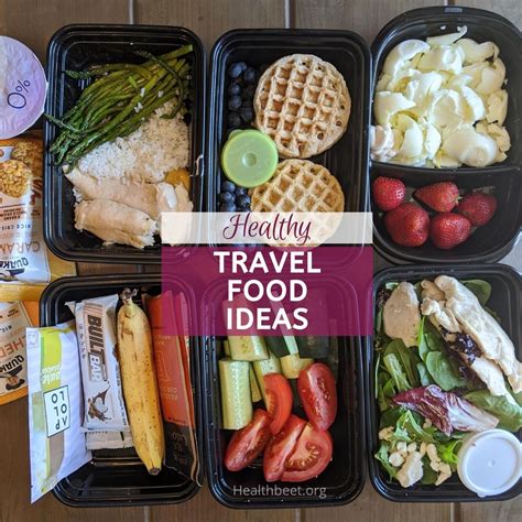 Road Trip Meal Plan {Healthy Travel Food Ideas} - Health Beet