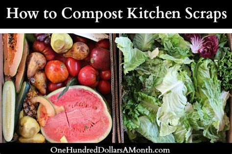 How to effectively compost kitchen scraps for enriching my country garden soil?