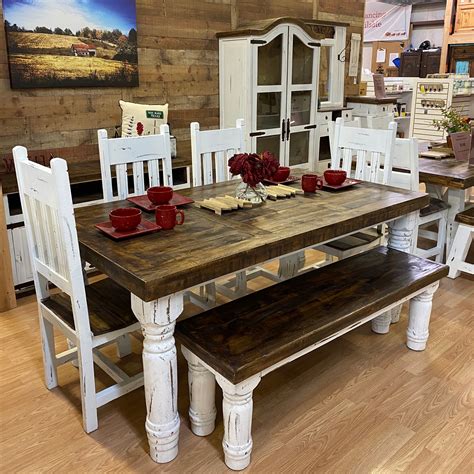 Farm Table Dining Room Set