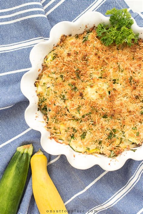 The Best Vegetable Gratin Recipe - On Sutton Place