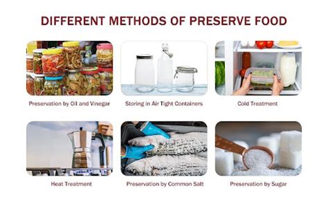 Common Food Preservation Methods, Techniques &amp; Types