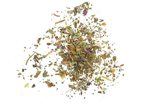 Premium Photo | Some dry, fresh, chopped, mixed herbs