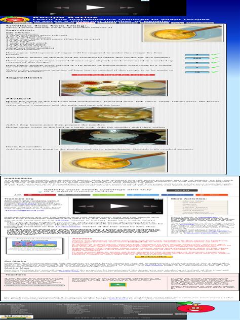 Recipe Ratios 2 | PDF | Foods