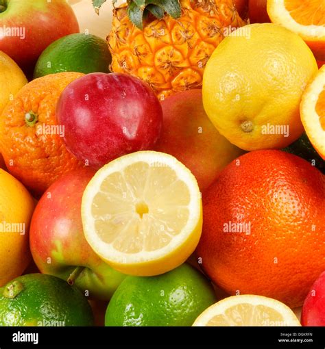 Rich citrus fruit filling hi-res stock photography and images - Alamy