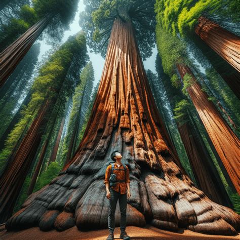 The Fascinating Comparison: Redwood Tree vs Human