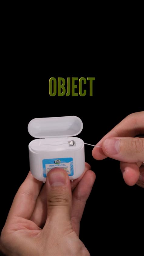 Dental floss cutting