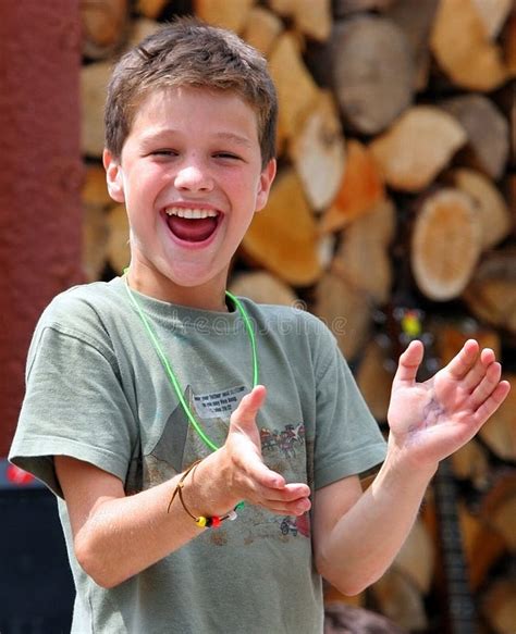 Happy boy stock photo. Image of male, children, clapping - 701248