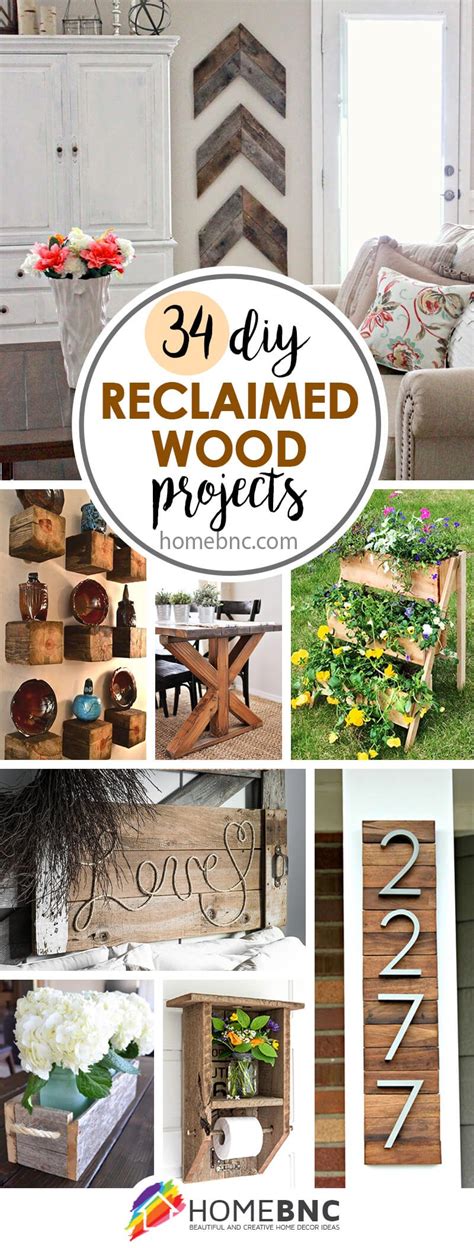 34 DIY Reclaimed Wood Projects (Ideas and Designs) for 2021