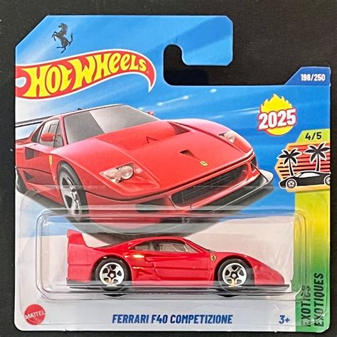 Hot Wheels Ferrari F40 Competizione, 198/250 (Neu und originalverpackt ...