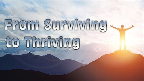 From surviving to thriving by Steve & Barbara Rother and the group ...