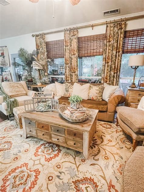 Design Elements of a Modern French Country Living Room | At Home with ...