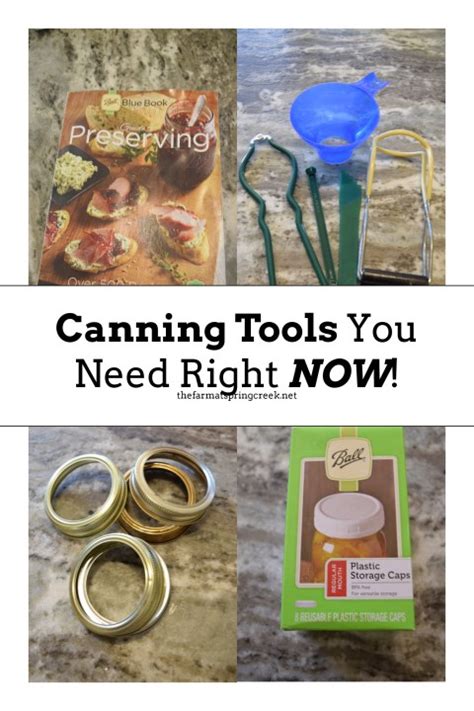 Canning tool essentials- Canning Tools You Need Right Now - The Farm at ...