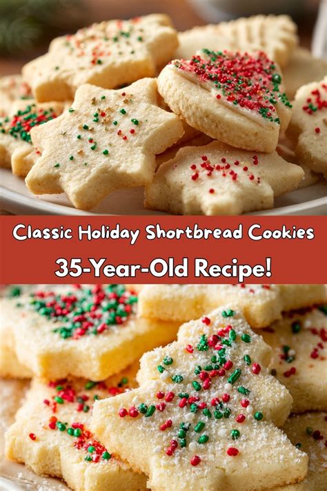 Classic Holiday Shortbread Cookies - The recipe mingle