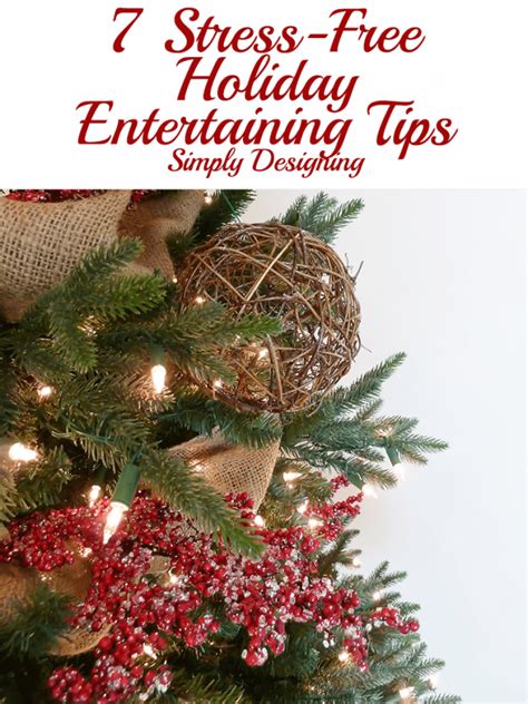 7 Stress-Free Holiday Entertaining Tips | Simply Designing with Ashley