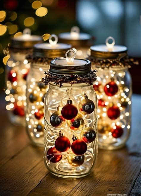 55 easy diy christmas mason jar lights to elevate your festive decor ...