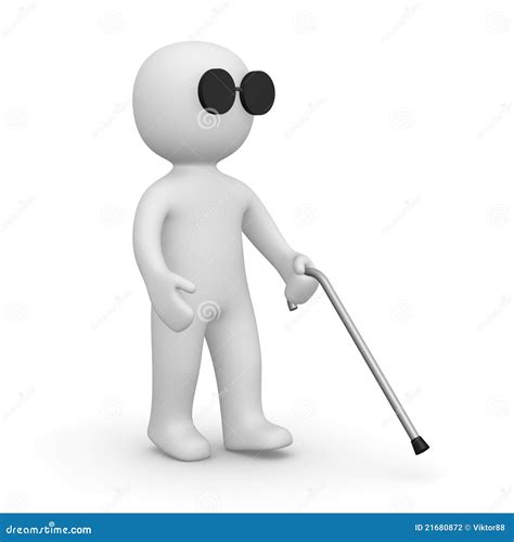 Blind Man Stock Photography - Image: 21680872