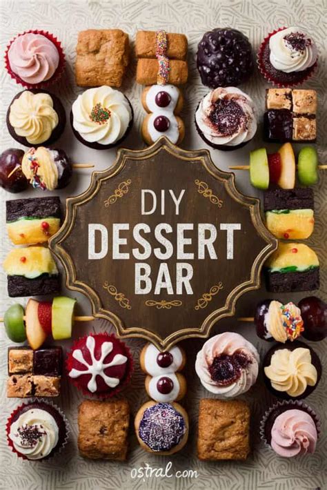 27+ Amazing DIY Dessert Bar Ideas You'll Love