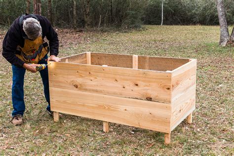 How to Build a Raised Bed Garden Box, Easy Above Ground Garden Bed