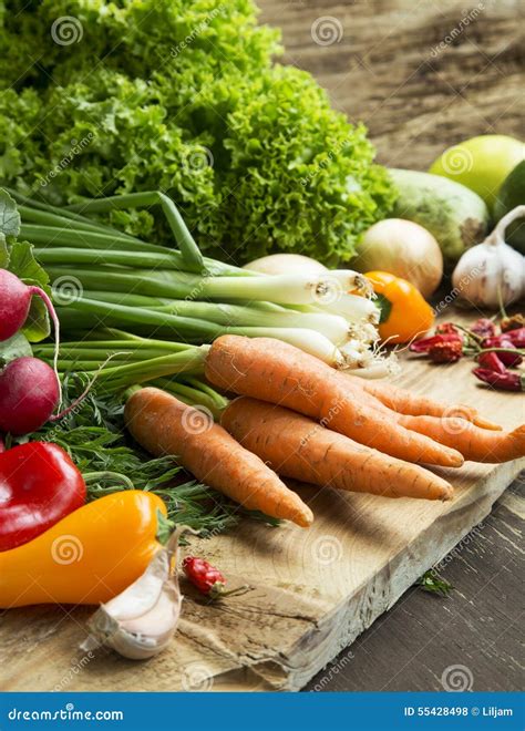 Bio Vegetables Freshly Picked, Healthy Vegetables Assortment Stock ...