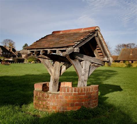 Village Well stock photo. Image of heritage, woodwork - 1601878