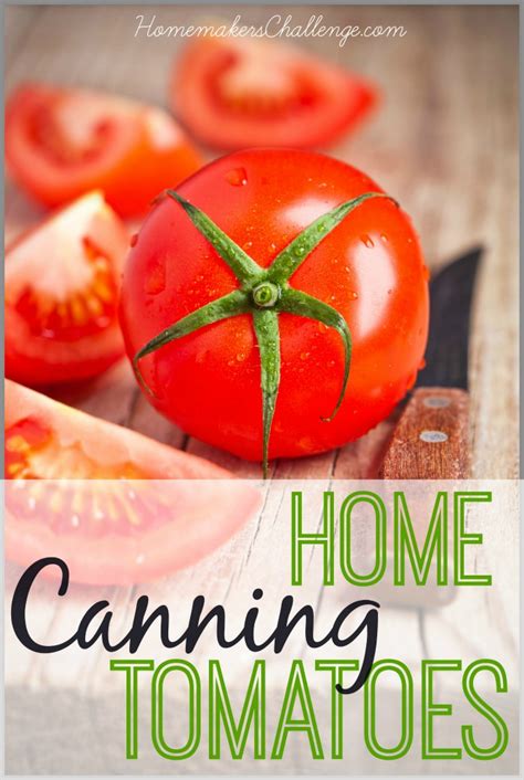 Easy Home Canning Tomatoes
