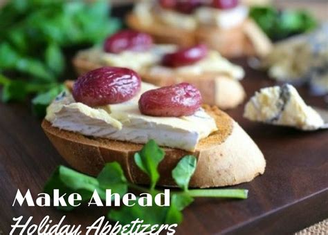 Make Ahead Holiday Appetizers - Chef Debra Ponzek