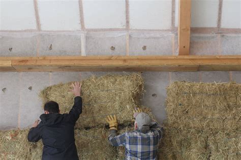 Straw Bale Insulation at the Sierra Valley Preserve Nature Center ...