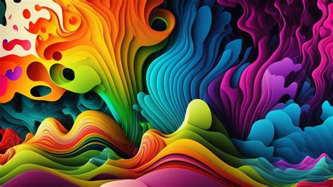 3D Texture Colorful Abstract Background for Desktop Wallpaper Image ...