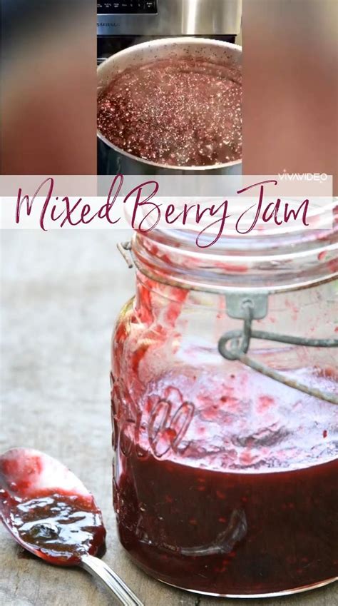 Homemade mixed berry jam – Artofit