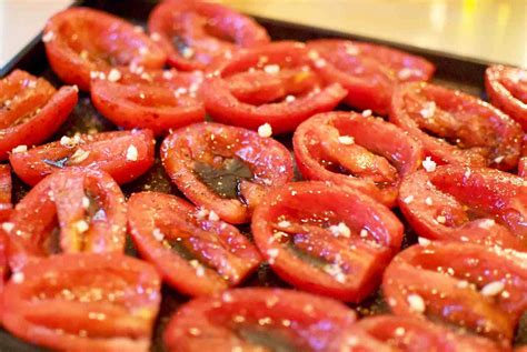 ina garten’s slow roasted tomatoes - a hint of rosemary