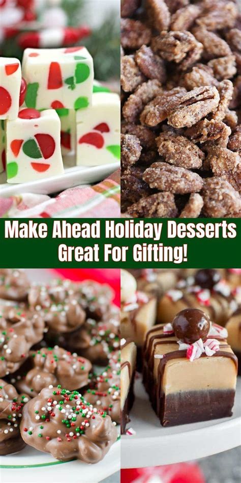 Make-Ahead Holiday Desserts for Gifting