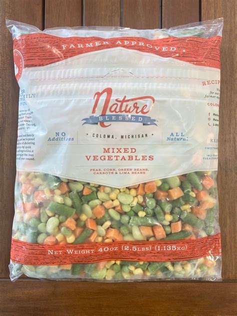 Frozen - Mixed Vegetables - 2.5# bag | Schultz Fruitridge Farms