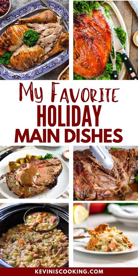 Top Holiday Main Dishes | Holiday main dish, Main dish recipes, Main dishes