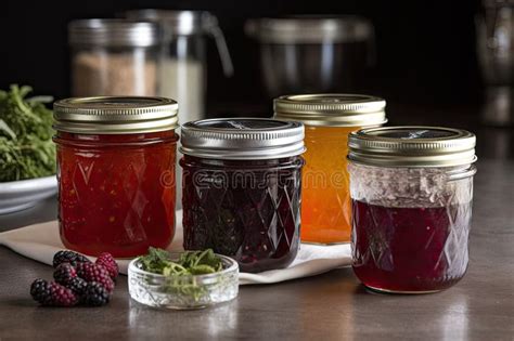 A Variety of Homemade Preserves, Each with a Unique Flavor and Texture ...