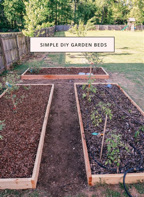 Simple DIY Garden Beds - In Honor Of Design