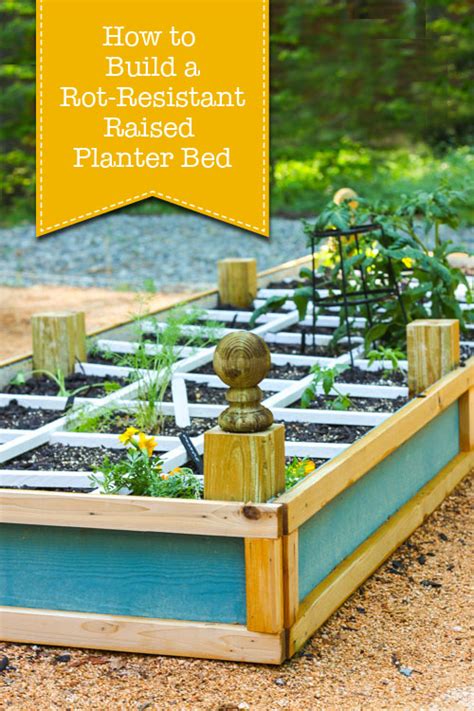 How to Build a Rot-Resistant Raised Planter Bed - Pretty Handy Girl