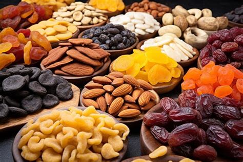 Various dried fruits | Premium AI-generated image