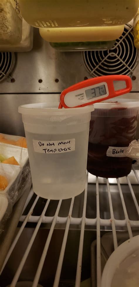 Doing it right. Monitoring Cooler Temperatures